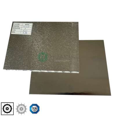 Aluminum honeycomb composite panel for curtain wall