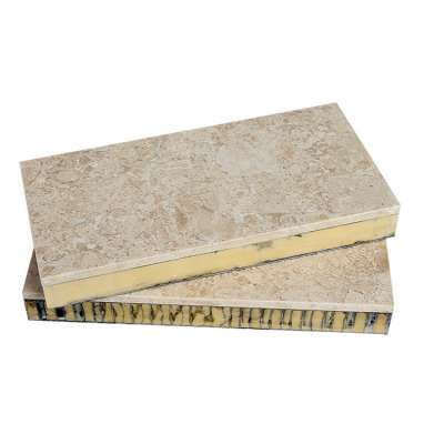 Marble decorative material aluminum honeycomb stone panel price