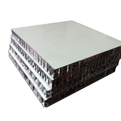 Exterior wall cladding honeycomb aluminum panels